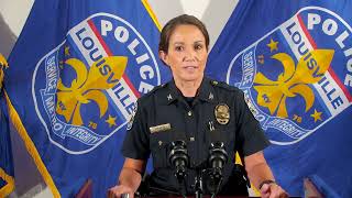 LMPD Deputy Chief Emily McKinley addresses the "EVERYBODY SOMEBODY ANYBODY NOBODY" in leadership.
