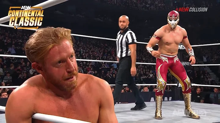 Could Mascara Dorada Get Three Points Against Orange Cassidy? | AEW Continental Classic