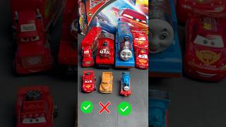 Yes Or No,, Matching Cute Cars With Monster Train #toys #mcqueen #cars #shorts