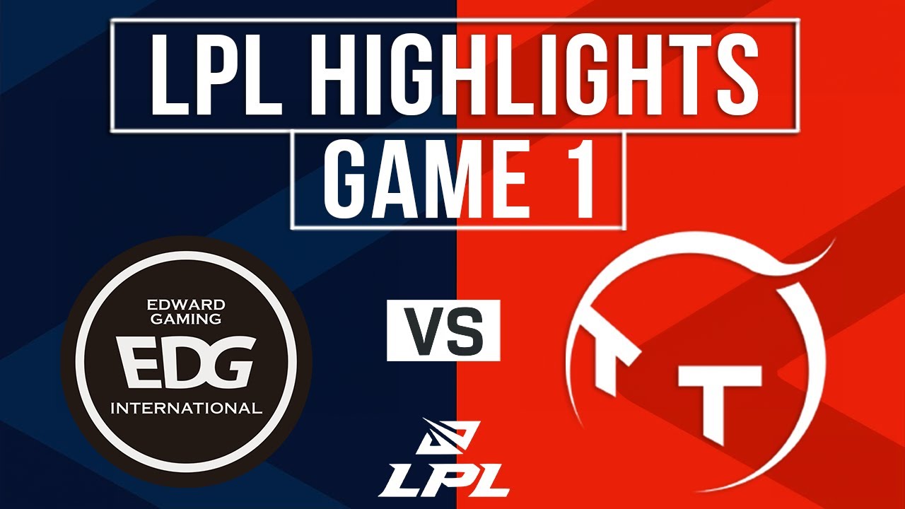 EDG vs TT Highlights Game 1 | LPL 2026 Split 1 | EDward Gaming vs ThunderTalk Gaming