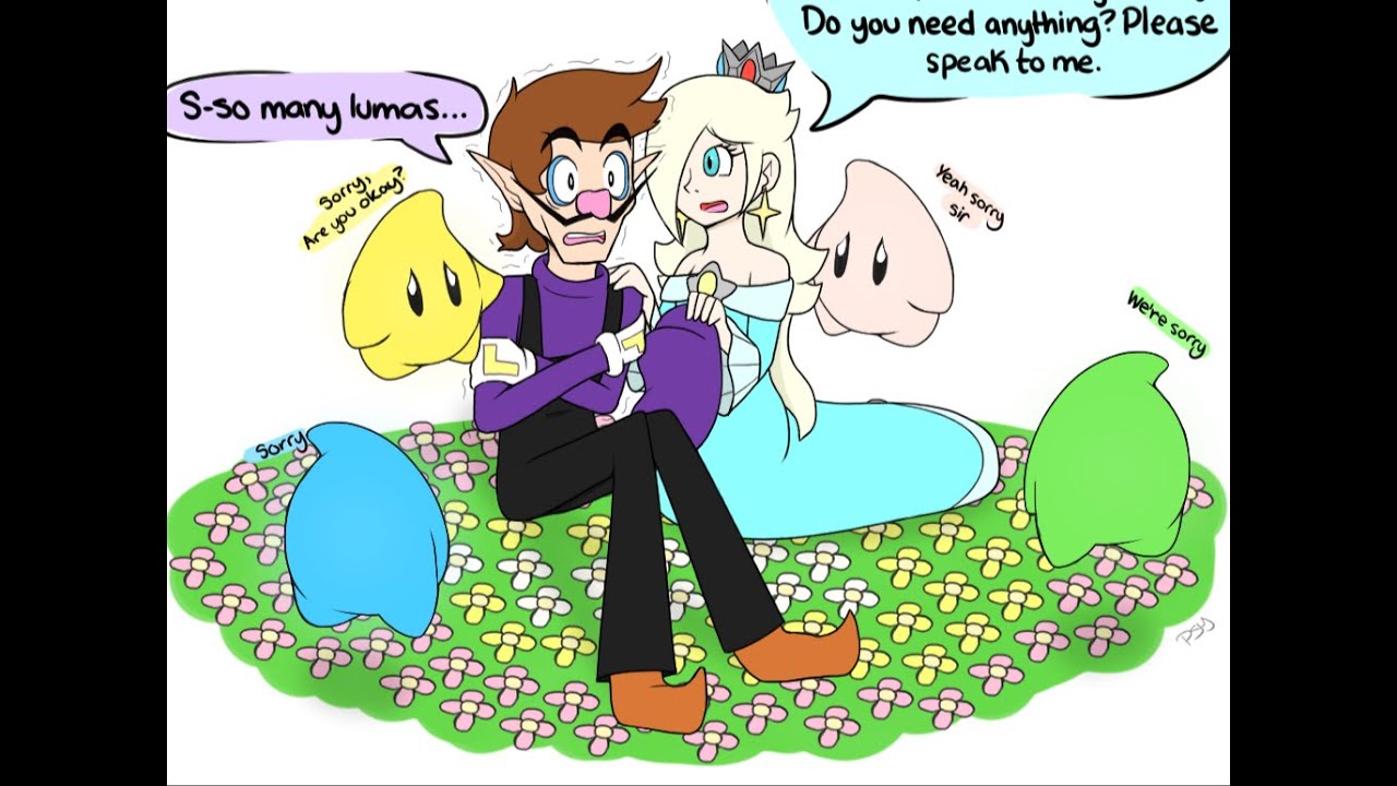Papa Waluigi Pt. 1 (Waluigi x Rosalina Comic Dub)