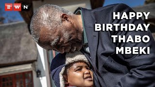 The Drakensberg Boys Choir sang for former president Thabo Mbeki at his home after he turned 80.

#ThaboMbeki