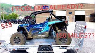 RZR TURBO S PROBLEMS