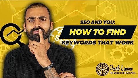 SEO and You: How To Find Keywords That WORK #shorts #SEO #pearllemon #digitalmarketing