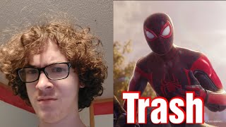 Xbox fanboy reacts to Marvel's Spiderman 2 gameplay reveal! (Awful)