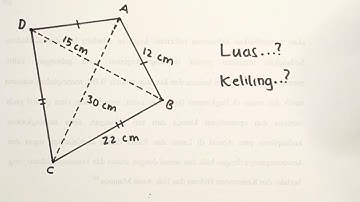 CARA MENCARI LUAS DAN KELILING LAYANG - LAYANG - GAMPANG!!