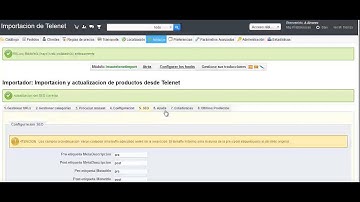 Modulo Prestashop para importar el catalogo de Telenet