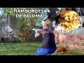 CAZA y COCINA! 🤠 Cacería de Palomas con Rifle!🕊 Hamburgesa de Paloma!👨‍🍳