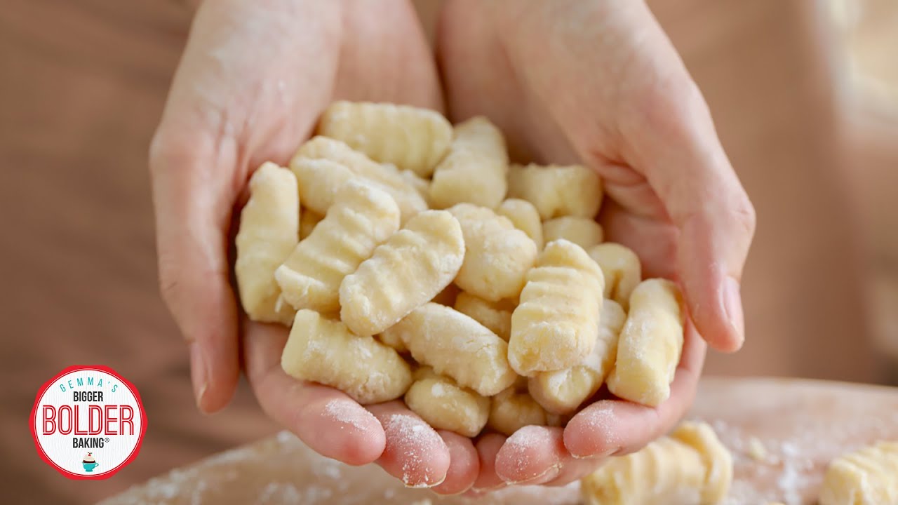 3-Ingredient Homemade Gnocchi: Watch Me Use ONLY Basic Kitchen Tools to Make It.