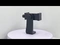 QYNIAL 360° Rotatable Smartphone Tripod Mount Adapter Holder for Video