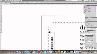 Adobe Illustrator - Pattern Making - Adding Seam Allowance damorrish.com