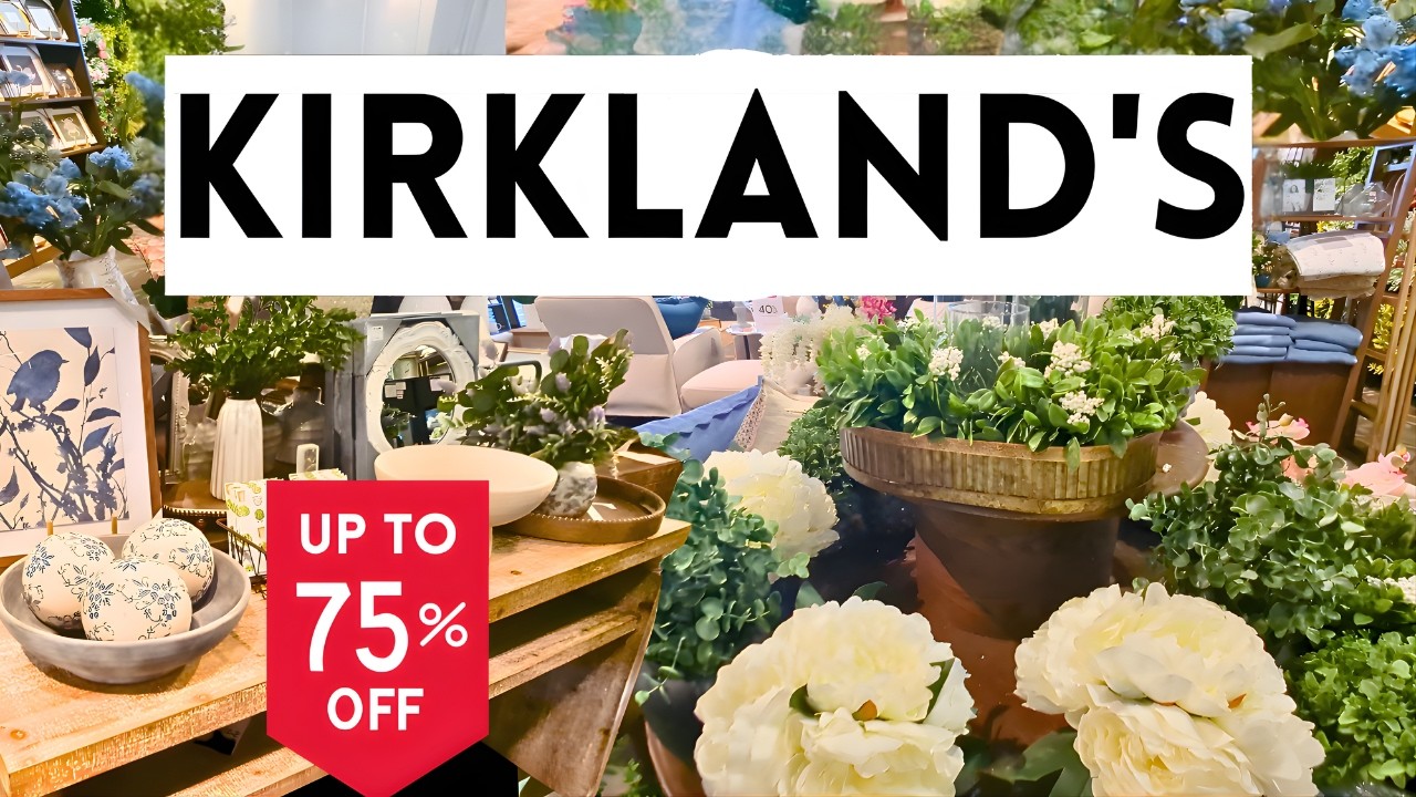 Весенняя распродажа Kirkland's 2026: скидка 75%!