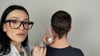 ASMR Dermatologist Neck Products Testing / Check Up *Online Lesson* screenshot 2