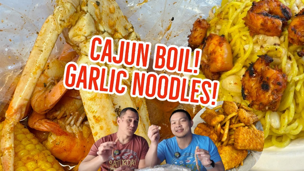 Cajun Seafood! Garlic Noodles! The Kickin’ Crab YouTube
