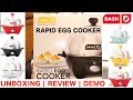 Dash Rapid Egg Cooker | Review | Unboxing | Cooking Demo