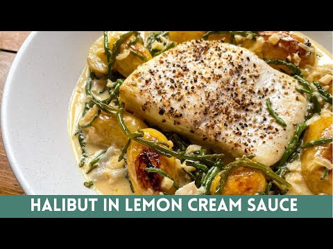 Video: Halibut Nrog Dos-cream Sauce