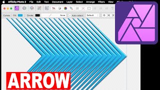 Create Intense Arrow Designs In AFFINITY PHOTO | How To | Duplicate Shapes