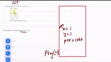 Programming : GATE 2017 CS/IT PREVIOUS YEAR SOLUTION