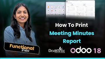 How To Print Meeting Minutes Report In Odoo