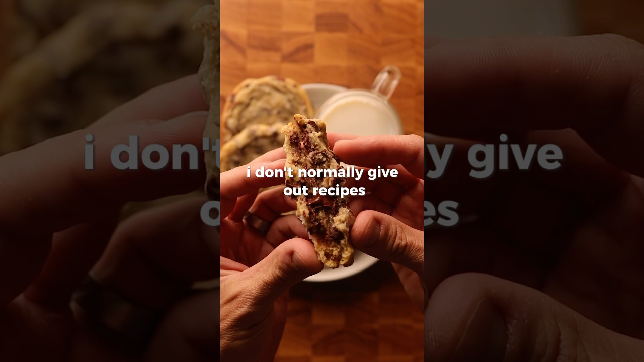 tim’s chocolate chip cookies 🍪⬇️ recipe in the comments 👌🏼 