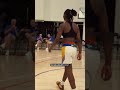 Oliviyah “Big Oh” Edwards warming up for the McDonalds All American dunk contest!