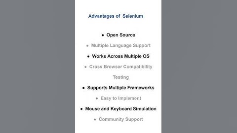 Important Automation Testing Interview Questions | #shorts  #shortvideo  #youtubeshorts