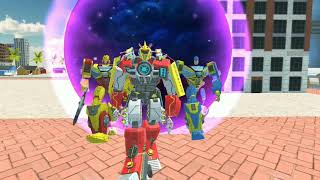 BEST ANDROID GAME SIFlying Dino Transform Robot, Muscle Car Robot,Scorpion Robot Monster gameplay screenshot 5