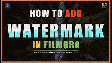 Set WATERMARK on VIDEOS | Set Watemark using filmora 9 | Free Editing Software