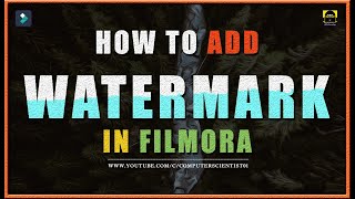 Set WATERMARK on VIDEOS | Set Watemark using filmora 9 | Free Editing Software screenshot 4