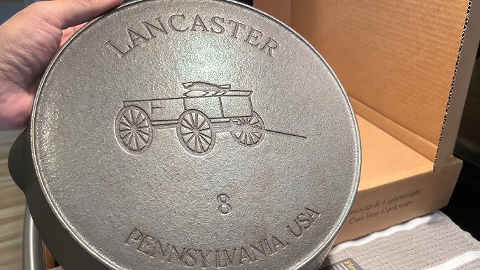 Cast Iron Wednesday: Lancaster No.8 a worthy competitor to Field Company  No. 8? 