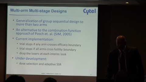 Multi-Arm Multi-Stage (MAMS) module in East with Pantelis Vlachos, Ph.D & Cyrus Mehta, Ph.D