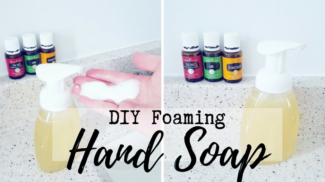 How to Make Natural Hand Soap with Essential Oils Simple + Easy DIY