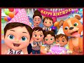 Happy Birthday Song , Baby Shark ,  Bingo School Dog Song , Wheels on the Bus - Banana Cartoon [HD]