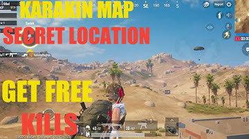 HOW TO GET FREE KILLS IN NEW MAP | KARAKIN MAP SECRET LOCATION | MUST WATCH🔥 | DEAD KING GAMING |
