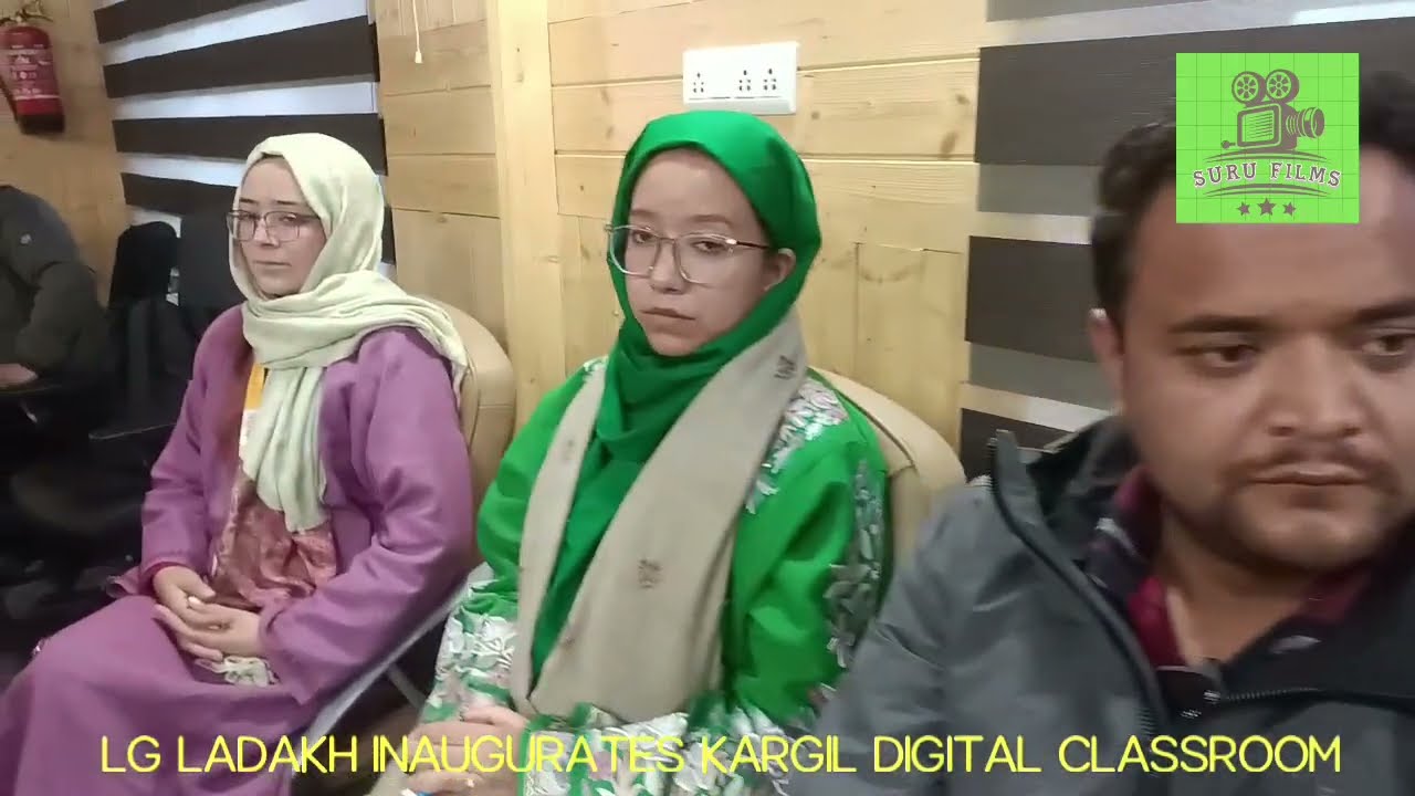 LG Ladakh Inaugurates "Kargil Digital classroom"A milestone initiative to Transform Education in Ldk