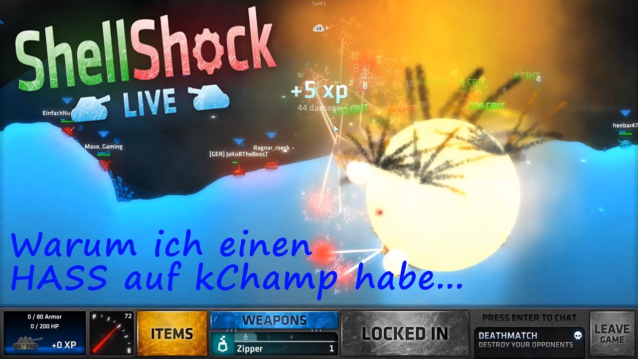 Warum ich einen HASS auf kCHAMP habe! [Level 100 - God Rays] | ShellShock Live 
