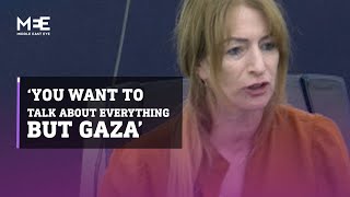 Clare Daly: ‘You want to talk about everything but Gaza’