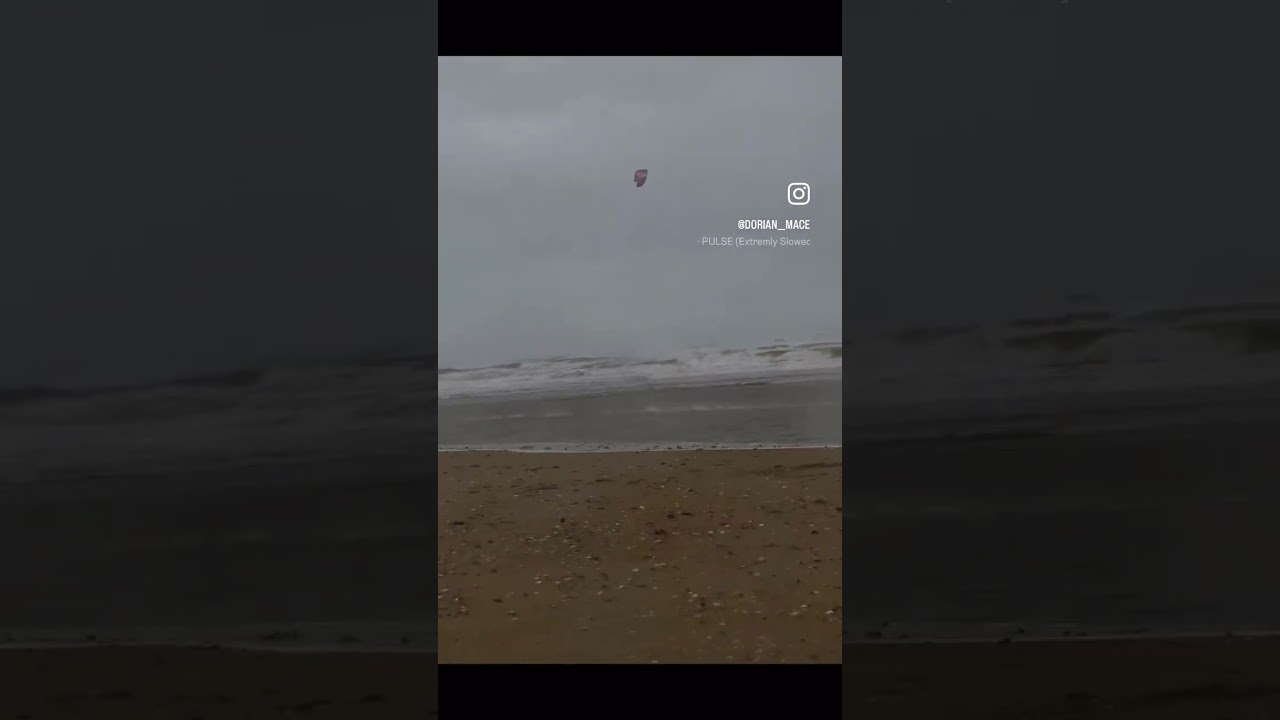 45 knots’ KITELOOP 🌪️😱👽🤯 