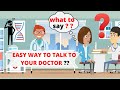 Hospital conversation in English | Conversation with an eye specialist in a hospital | learn English