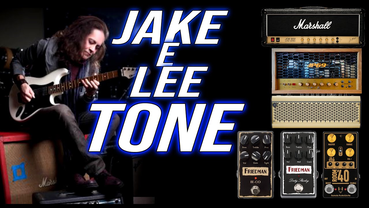 Jake E. Lee Guitar Tone | Marshall JCM800, Friedman BE-OD and Dirty  Shirley, And Tsakalis Room#40 - YouTube