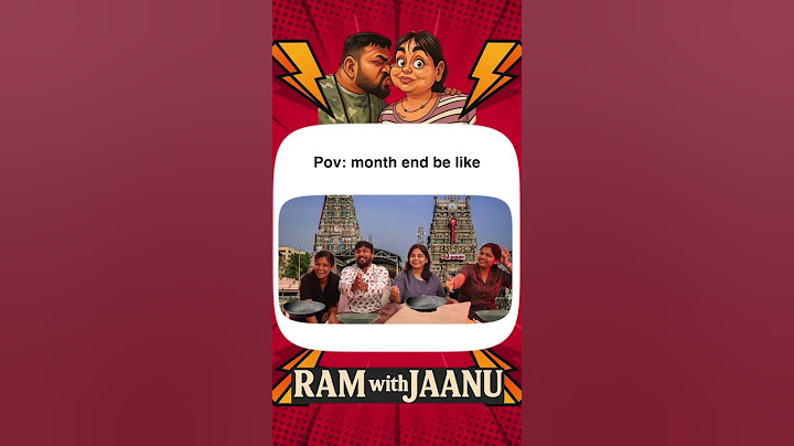 Month end kodumaigal 🤣 #ramwithjaanu #funny #comedy