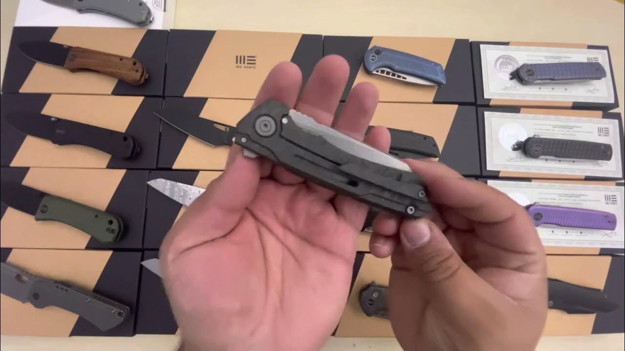 We Knives Collection YouTube