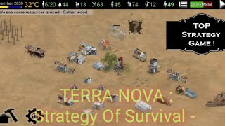 TERRA NOVA : Strategy Of Survival - Mobile gameplay screenshot 4