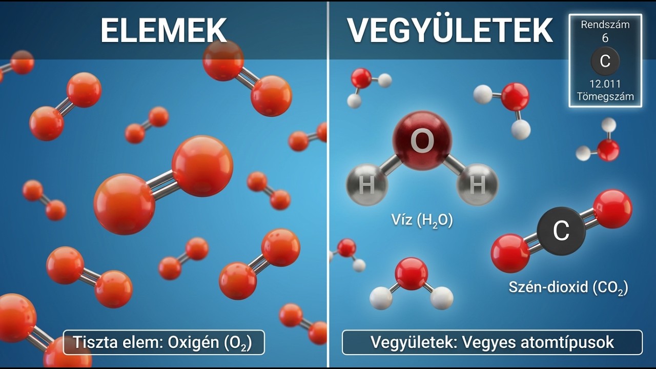 1. Elemek és vegyületek