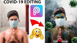 Picsart Creative Covid 19 Photo Editing Covid 19 Photo Manipulation Corona Virou