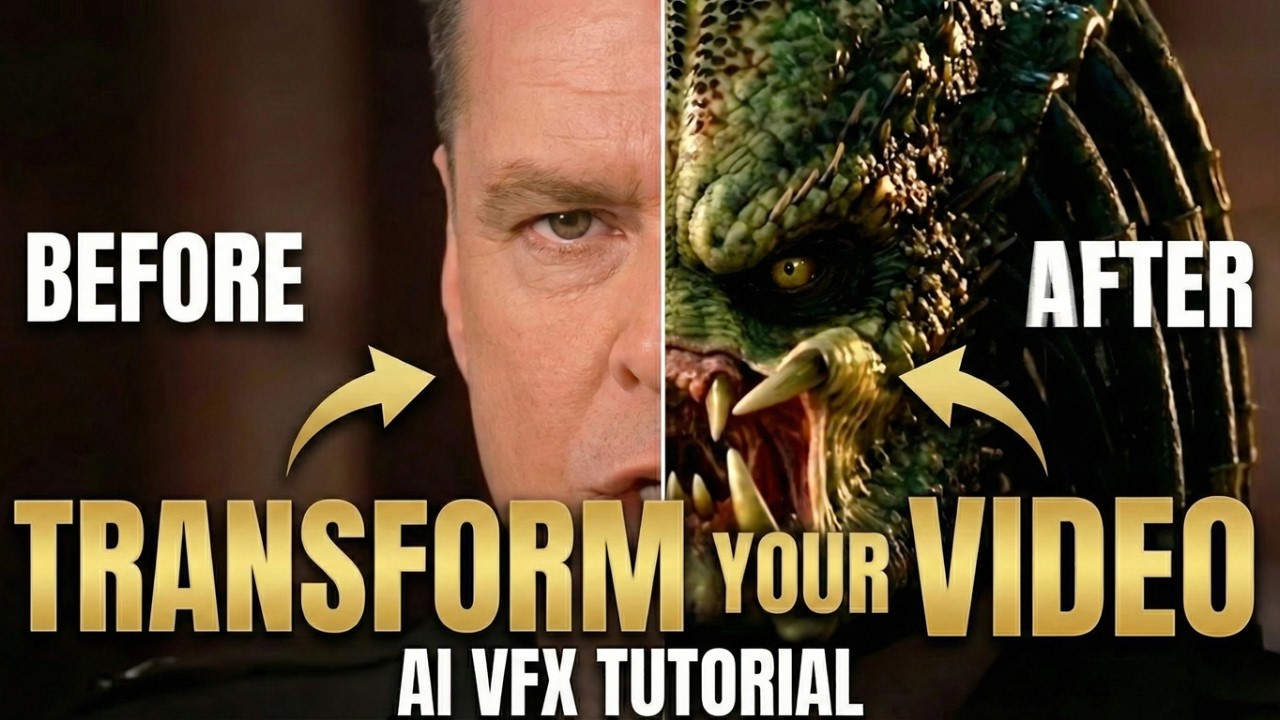 How to Recreate Movie Scenes with AI (FULL VFX Tutorial) - YouTube