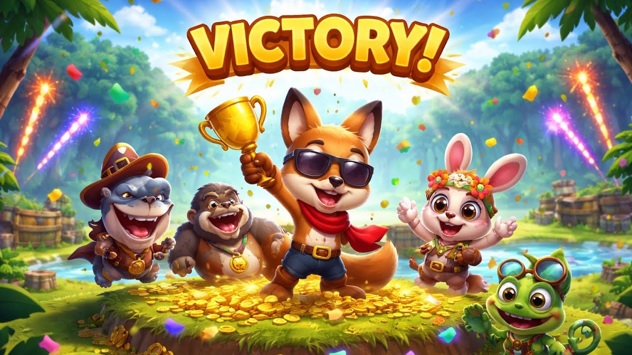 Win the match with Bruce #zooba #shorts #shortvideo #subscribe #gaming #funny #freefire #pubgmobile 