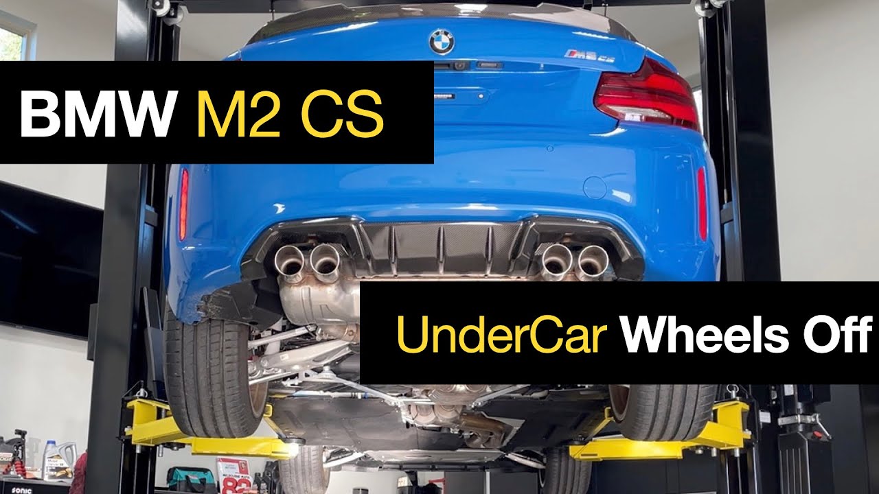 New BMW M2 CS (F87) Wheels Off and Under Car Tour