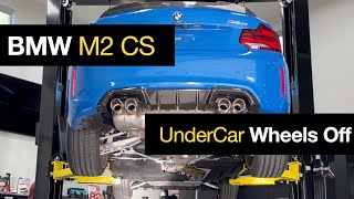 New BMW M2 CS (F87) Wheels Off and Under Car Tour