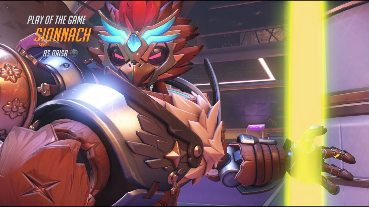 Orisa Javelin Kill + Terra Surge Triple Kill